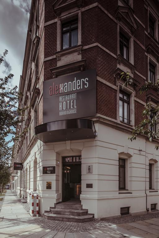 Alexxanders Hotel & Boardinghouse, Restaurant ケムニッツ エクステリア 写真